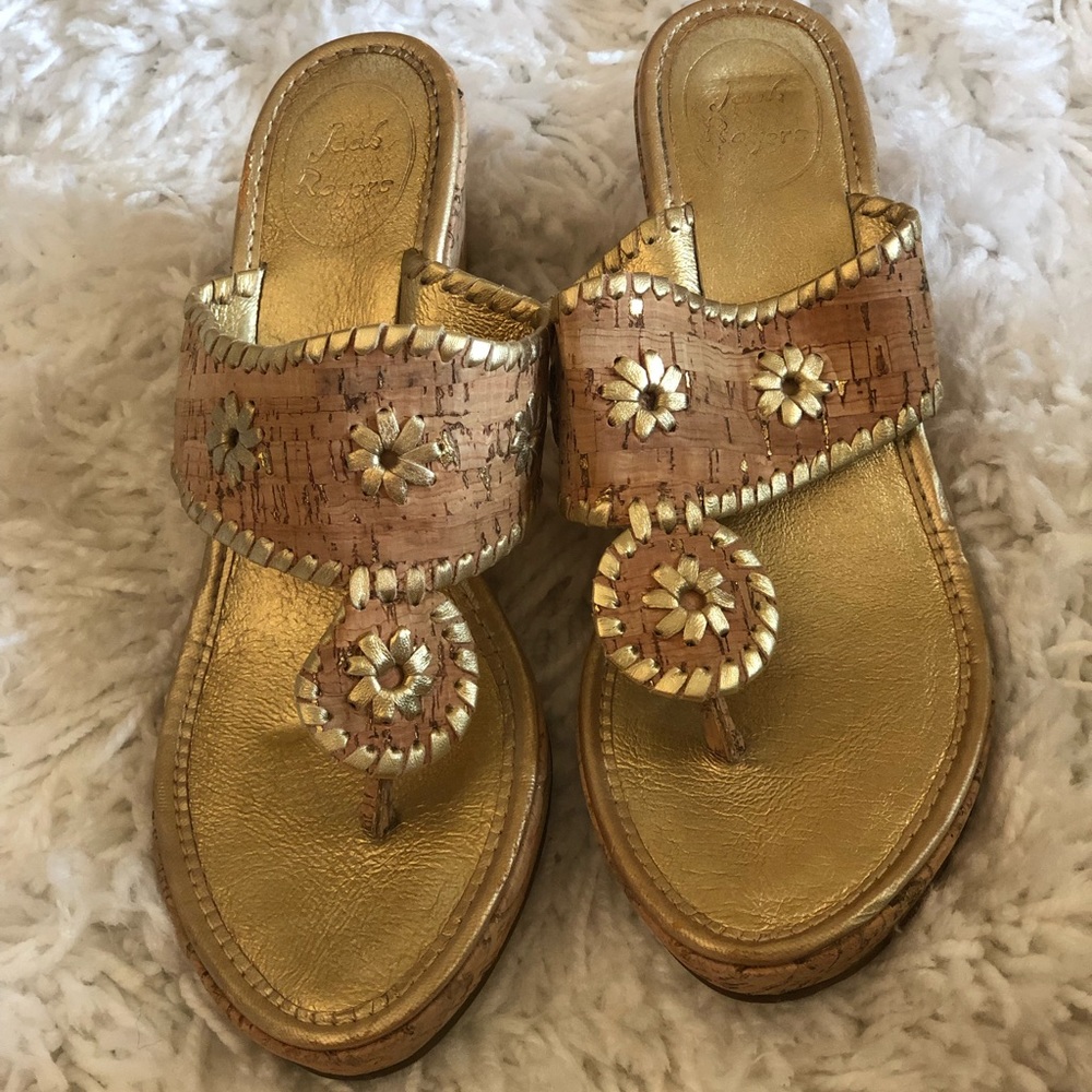 Jack Rodgers Wedged Sandals